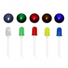 100 Adet 5mm Led Seti Kutulu