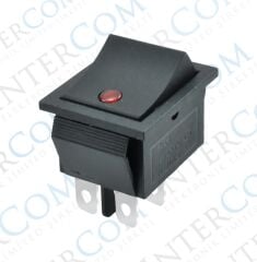 IC-104D 220 Volt Geniş Nokta Işıklı Anahtar ON-OFF
