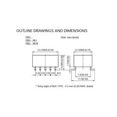5V EB2-5NU SMD Röle