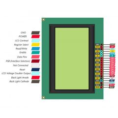 12864B V2.0 Mavi Grafik Lcd Modül