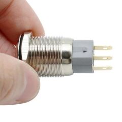 16mm Metal Button Latch No Nc BT1604