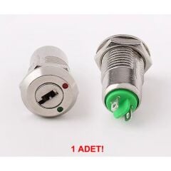 12mm Metal Button 2 Anahtarlı