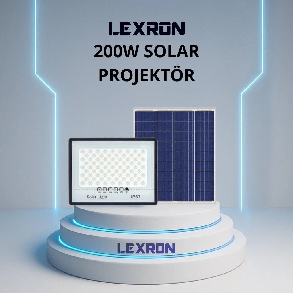 200W Solar Projektör