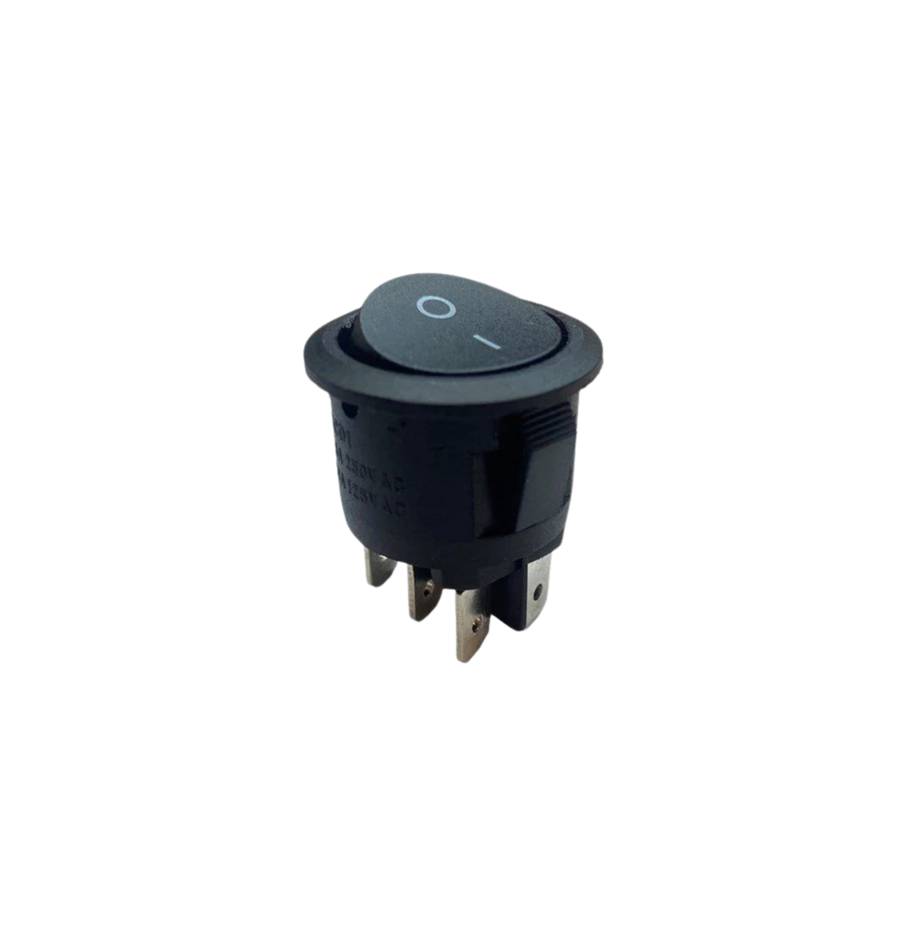 IC-133-6 YUVARLAK ANAHTAR ON-OFF 6P SİYAH