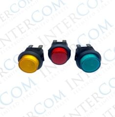 IC-180N 22MM PLASTİK BUTON 12V 4P