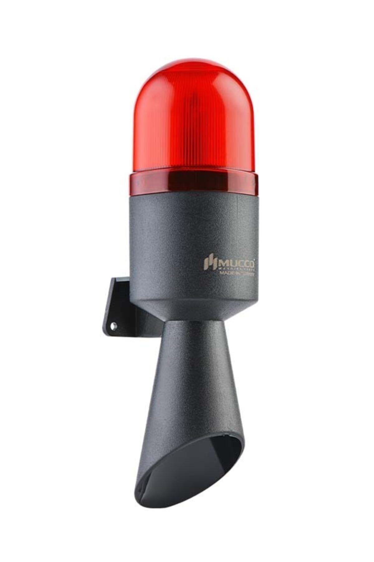 Mucco SNT-B711-1 Kırmızı 4 Ayrı Işık Modlu 16 Melodili Üniversal Borulu Korna