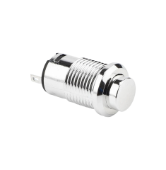 IC-186C PLASTİK 12MM KROM BUTON