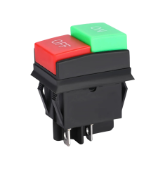 START-STOP ON / OFF Anahtar | Panel Tip Çiftli Buton Anahtarı