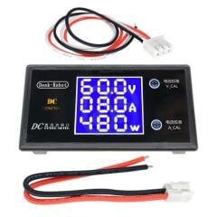 0-100V 10A Voltmetre Ampermetre Wattmetre