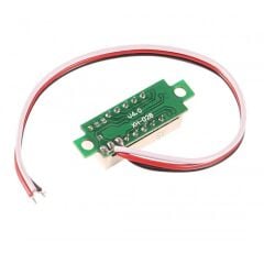 Voltmetre 0.28' 0-100V Kırmızı