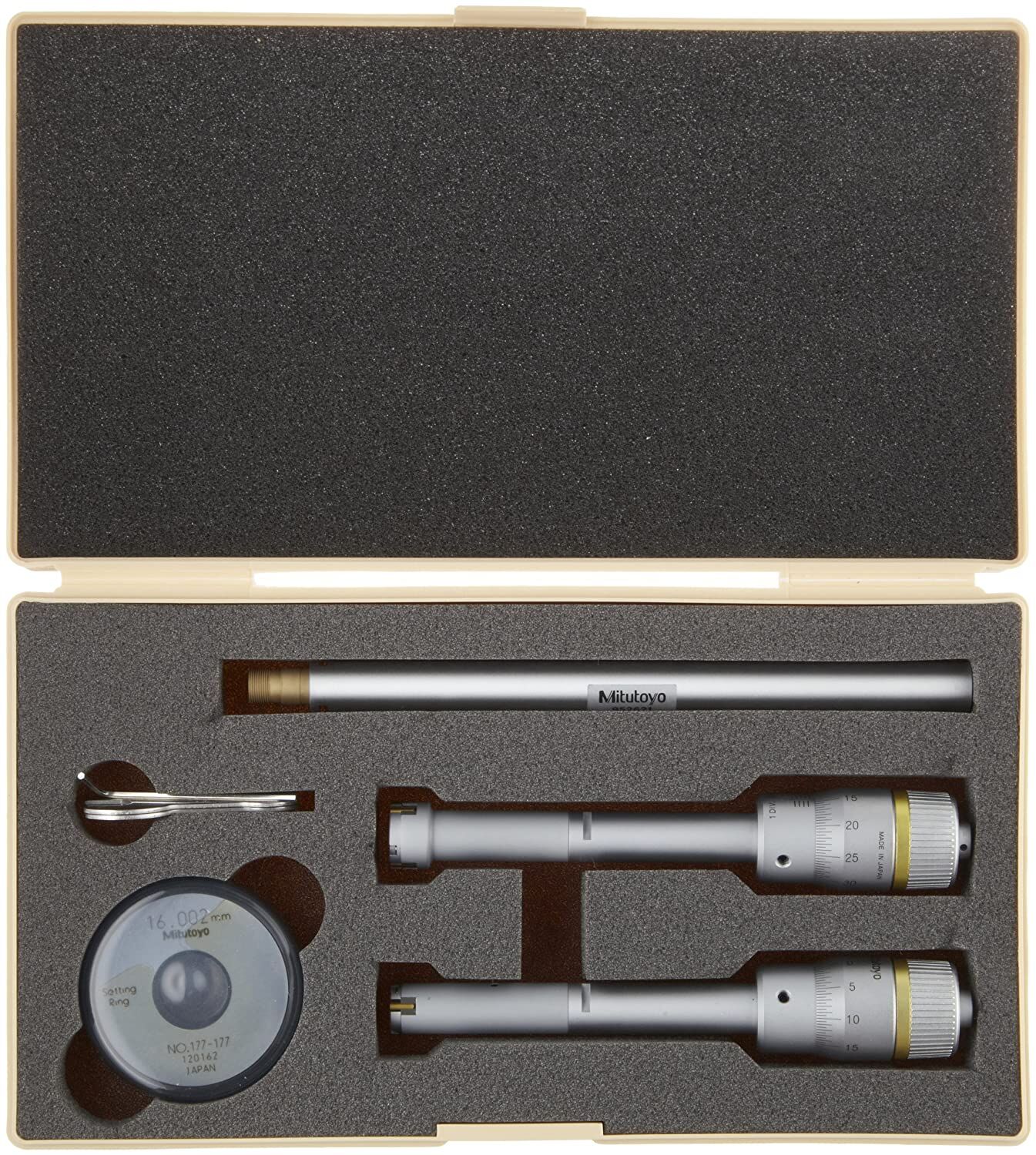 Mitutoyo 368-912 3 Nokta Temaslı İç Çap Mikrometresi 12-20 mm