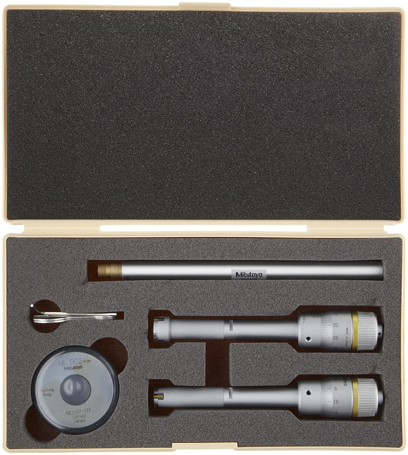 Mitutoyo 368-912 3 Nokta Temaslı İç Çap Mikrometresi 12-20 mm