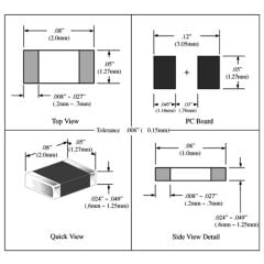 0805 Smd Kapasitör Set 16 Tip 320 Parça