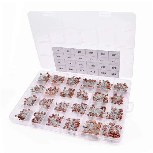 960 Parça 24 Tip Seramik Kapasitör Set