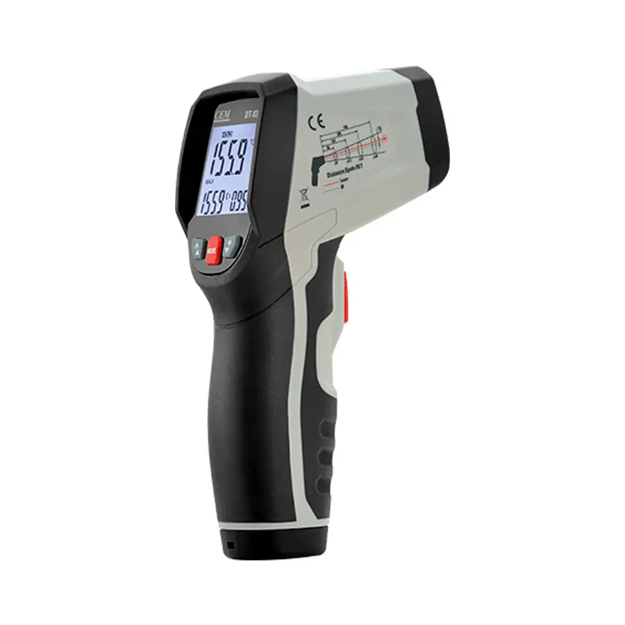 Cem DT835 Dairesel Lazer Işıklı Termometre 800°C