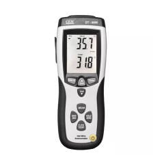 Cem DT-8880 Teleskobik Problu Kızgın Tel Hava Hızı Debisi ve Sıcaklık Ölçer