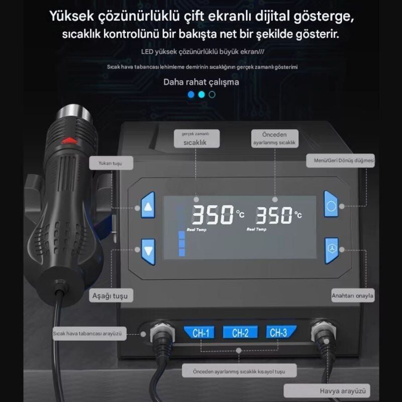 Sunline 866D+ Brushless Havya istasyonu