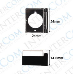 S02 Dikdörtgen Koruma Kapağı 16mm LAS1-AJ Için