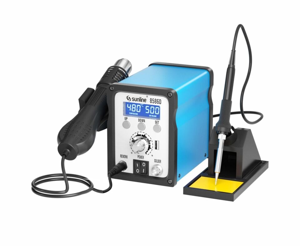 Sunline 8586D Lehimleme ve Sökme İstasyonu