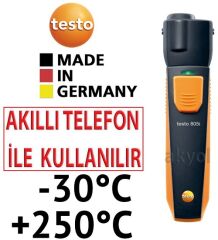Testo 805i Akıllı Lazerli Sıcaklık Ölçer 250°C