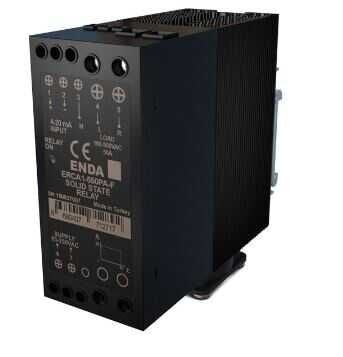 Enda 180-320V AC 40A AC 4-20ma Giriş Tetiklemeli Solid State Röle ERCA1-240PA