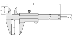 Mitutoyo 530-124 Mekanik Kumpas 300mm