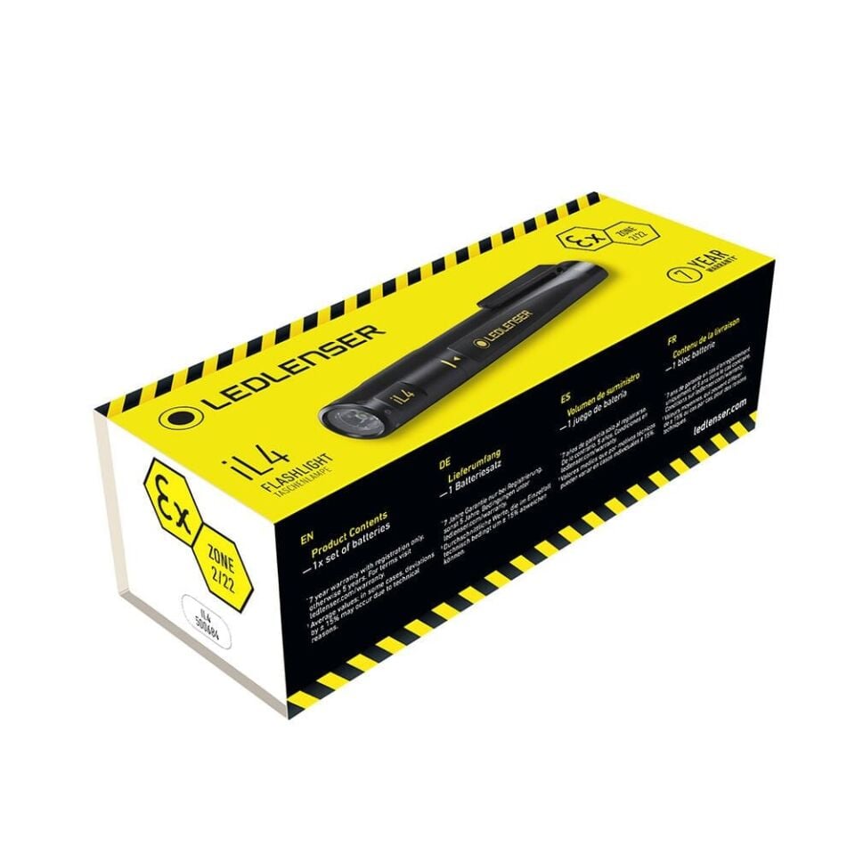 Ledlenser iL4 Ex-Proof El Feneri IP68 Kalem Tipi