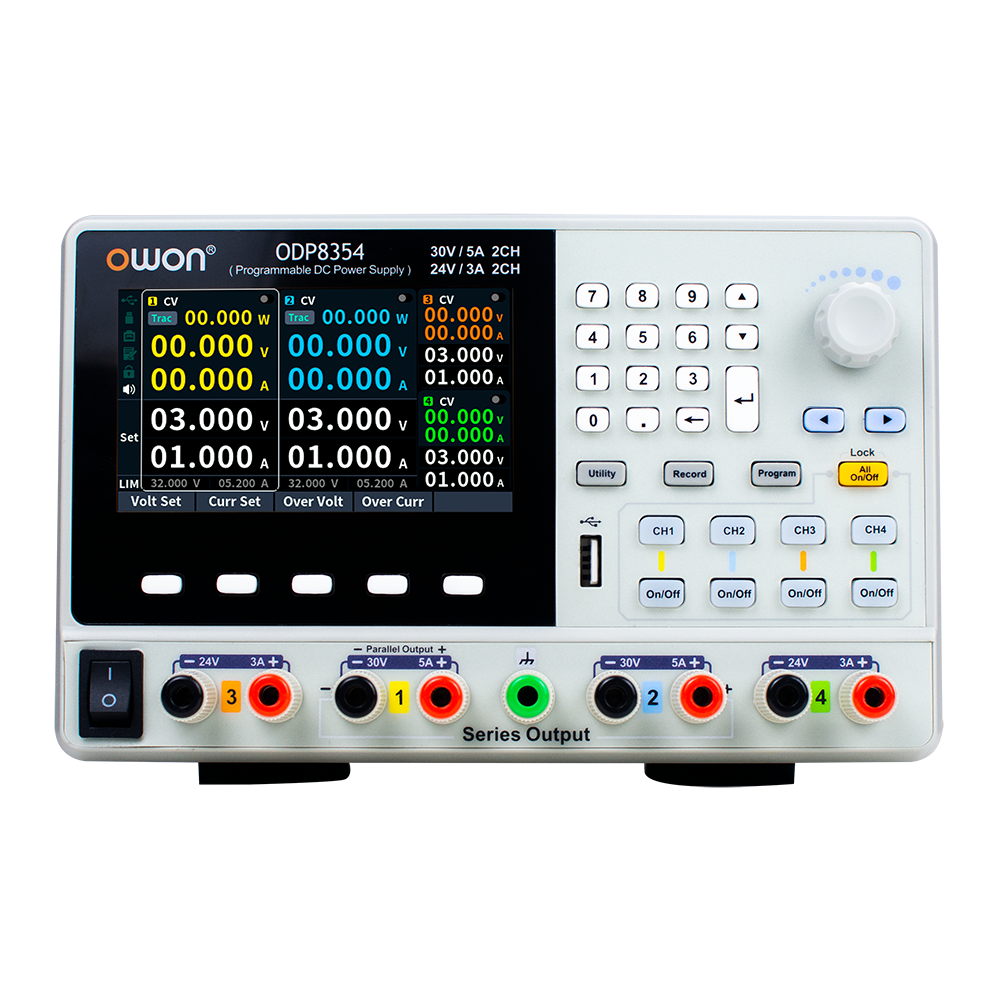 Owon ODP8354 228W 4 Kanal Programlanabilir DC Güç Kaynağı