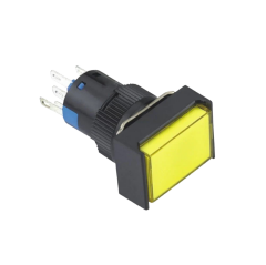 SJ-11 16mm LEDLİ Plastik Yaylı Buton 1NO/1NC 5P