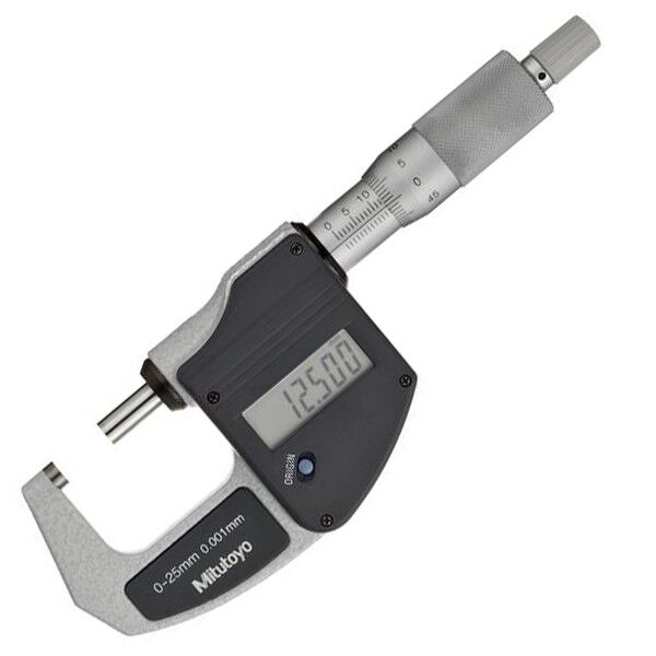 Mitutoyo 293-821-30 Dijital Mikrometre | 0-25 mm
