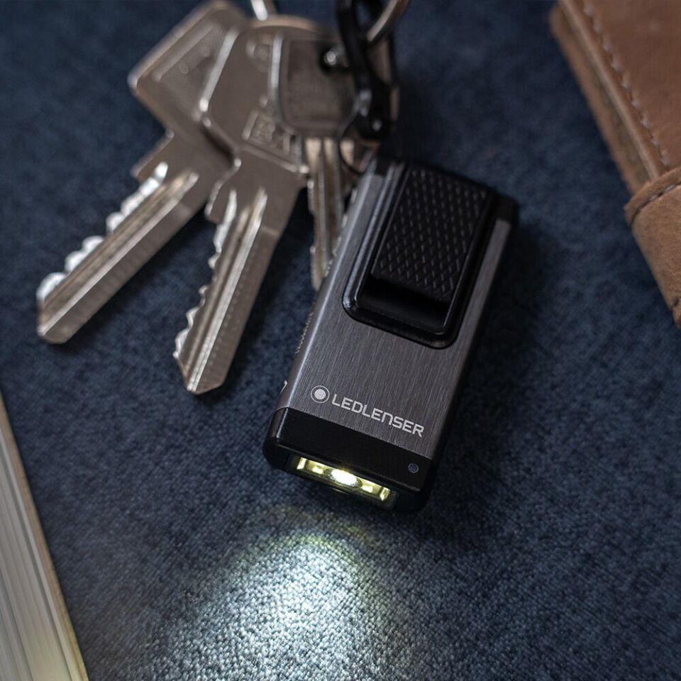 Ledlenser K4R Gray 120 Lümen Anahtarlık Feneri