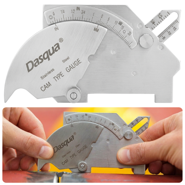 Dasqua 8511-0030 Kaynakçı Kumpası Kaynak Ölçer