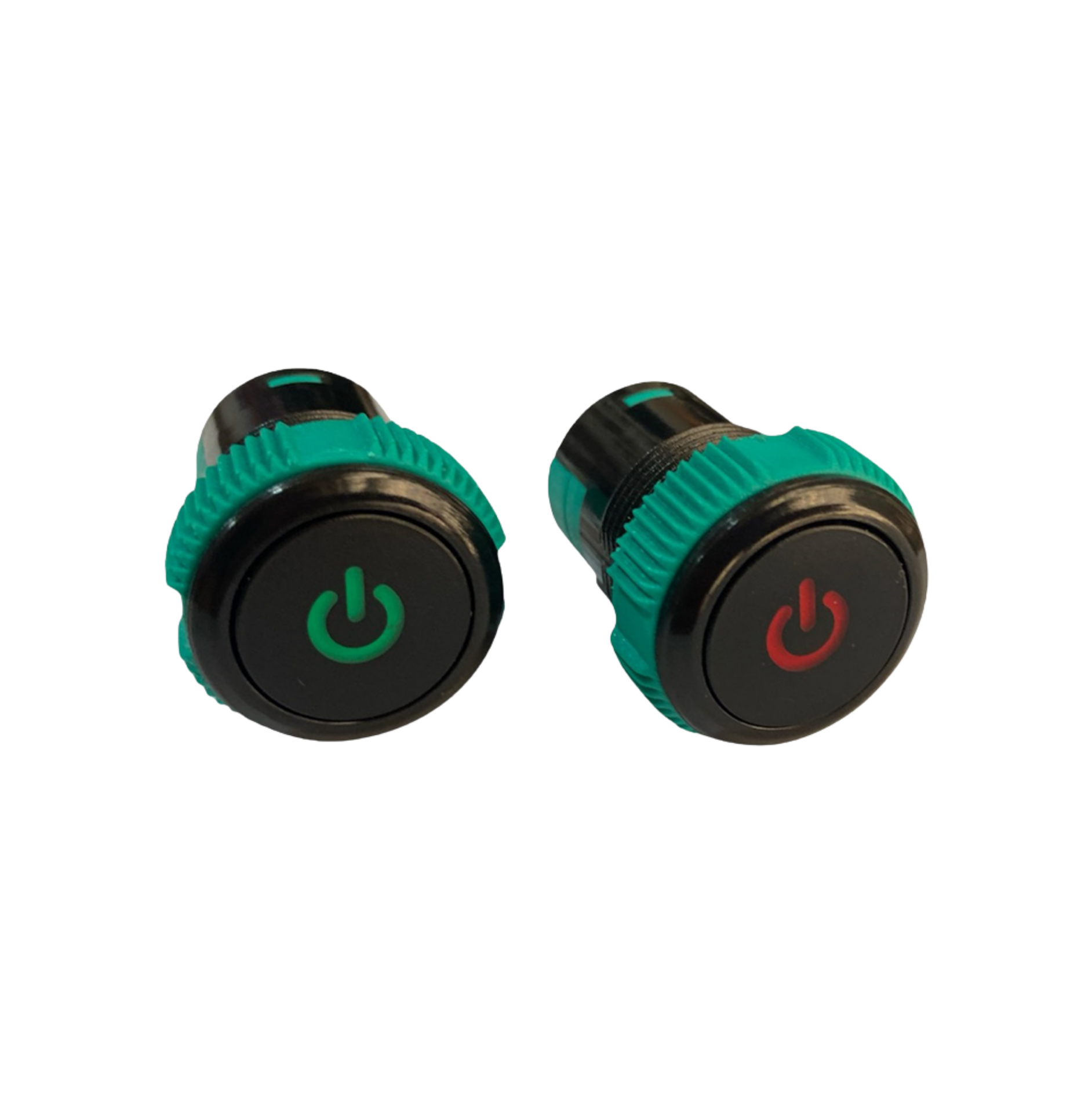 IPS19-10T 19mm Plastik Led'li Yaylı Power Simgeli Buton