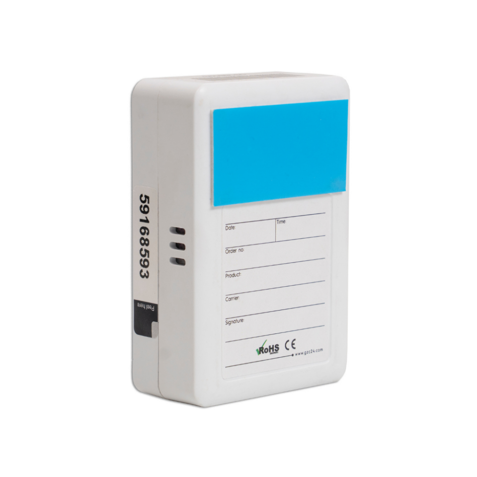 GOLD Tek Kullanımlık Sıcaklık Nem ve Konum Takip Cihazı