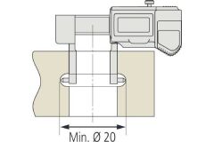 Mitutoyo 573-648-20 Dijital ABS İç Nokta Çeneli Kumpas