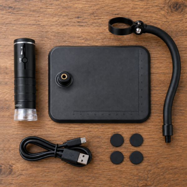 SmartScope 4K Kablosuz Dijital Mikroskop | 1000X | Android ve iOS