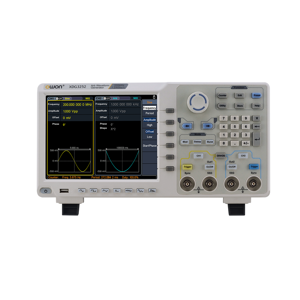 Owon XDG3102 100MHz 2 Kanal Arbitrary Waveform Jeneratör