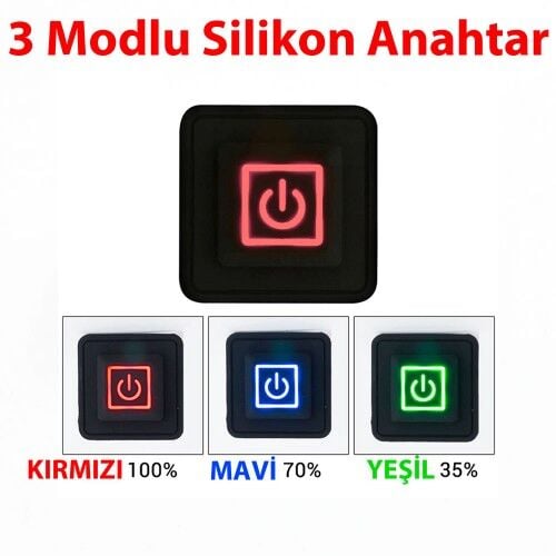 5V Silikon Anahtar 3 Modlu
