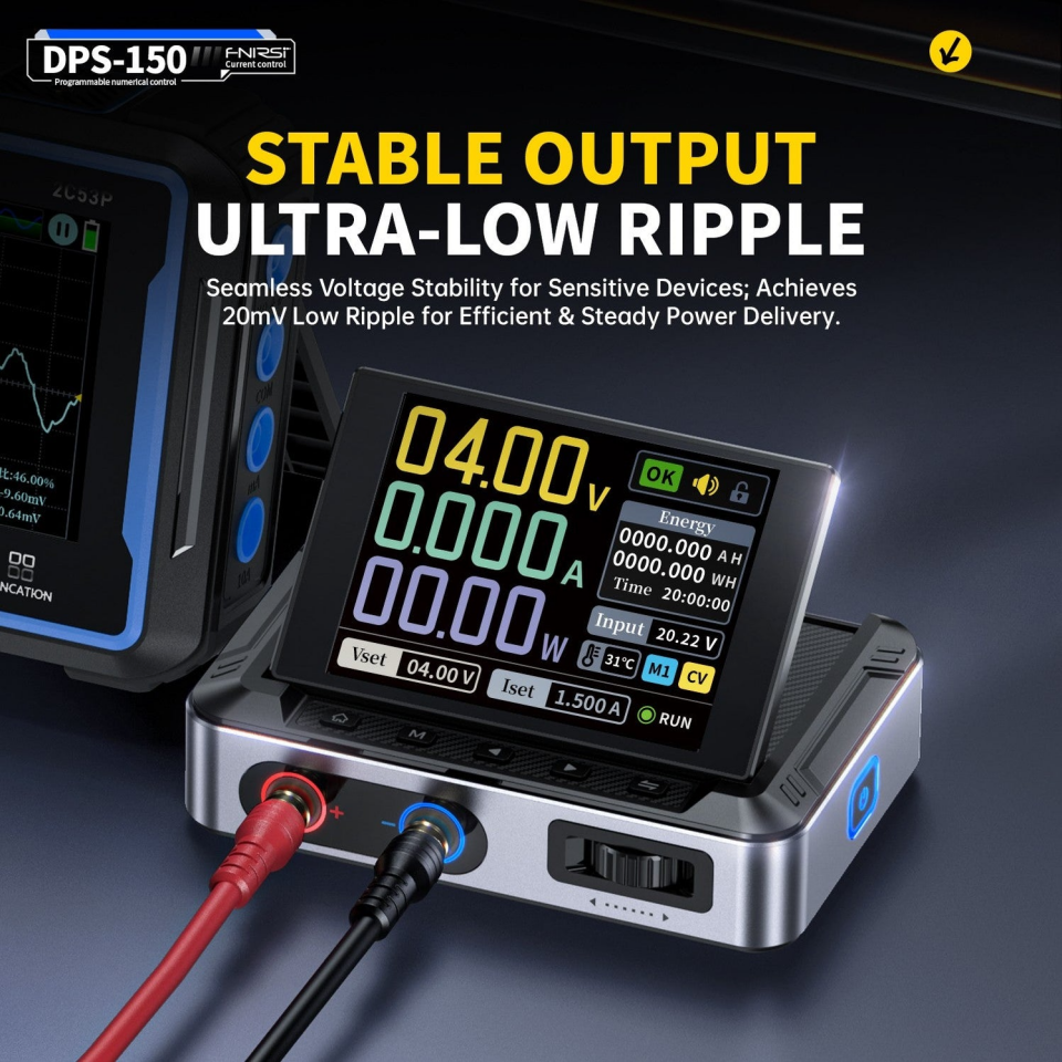 Fnirsi DPS-150H Plus 30V 5A 150W DC Programlanabilir Güç Kaynağı Full Set