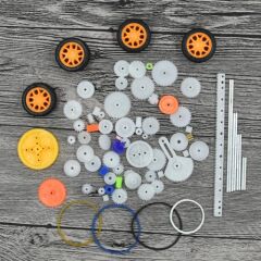 78 Parça Plastik Dişli Seti