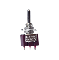 IC-140A Toggle Switch ON-OFF-ON (kaliteli) Ø6mm MTS-103
