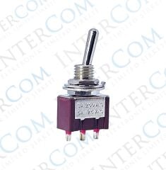IC-141 Toggle Switch Yaylı OFF-MOM (kaliteli) Ø6mm MTS-112
