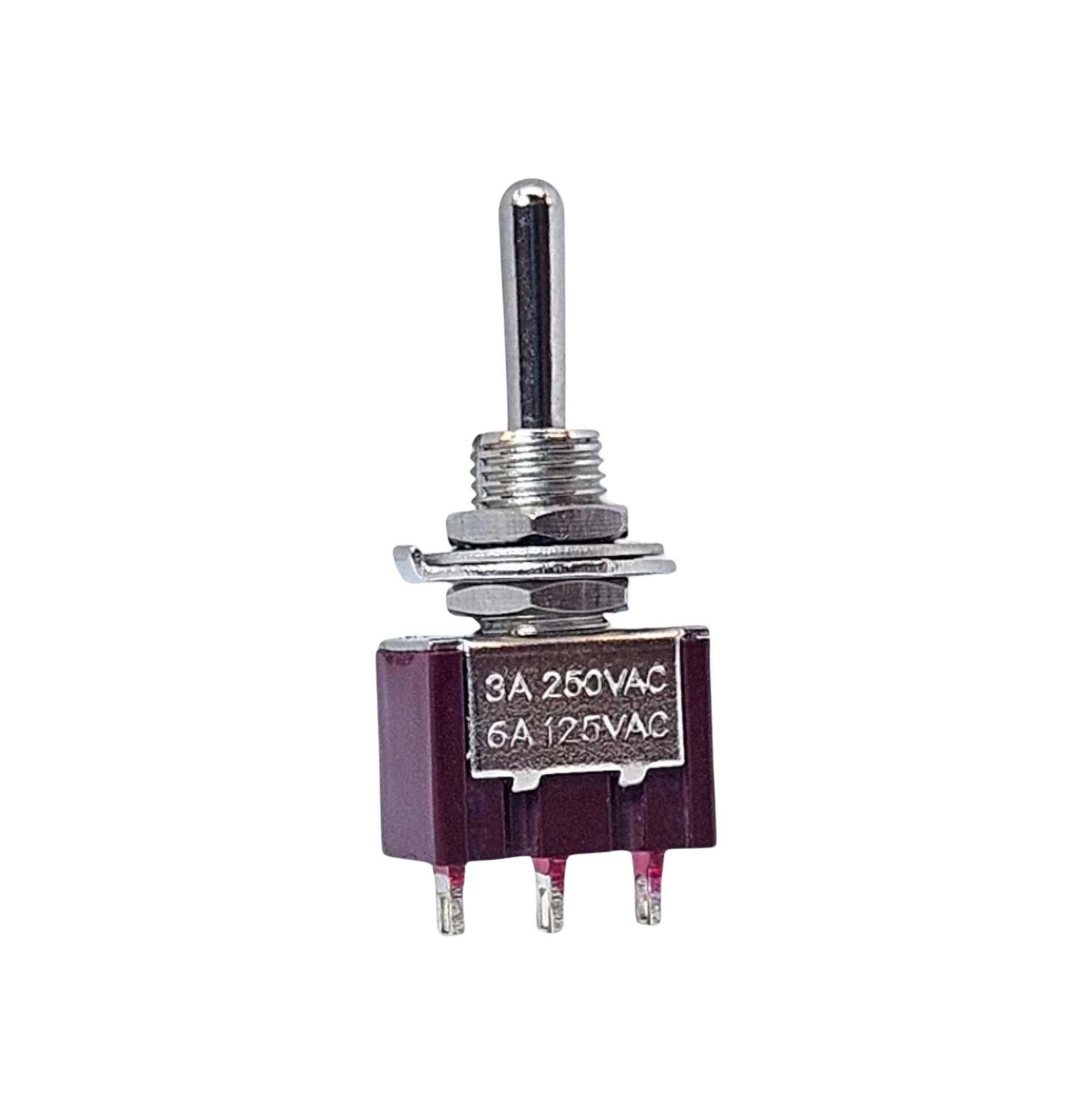 IC-143 Toggle Switch Yaylı MOM-OFF-MOM (kaliteli) Ø6mm MTS-123
