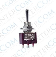 IC-143 Toggle Switch Yaylı MOM-OFF-MOM (kaliteli) Ø6mm MTS-123