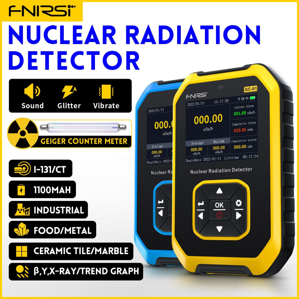 Fnirsi GC-01 Nükleer Radyasyon Test Cihazı Dedektörü