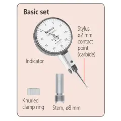 Mitutoyo 513-405-10E 0.20mm Ölçüm Aralığı Salgı Komparatörü