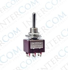 IC-145A Toggle Switch ON-OFF-ON (kaliteli) Ø6mm MTS-203