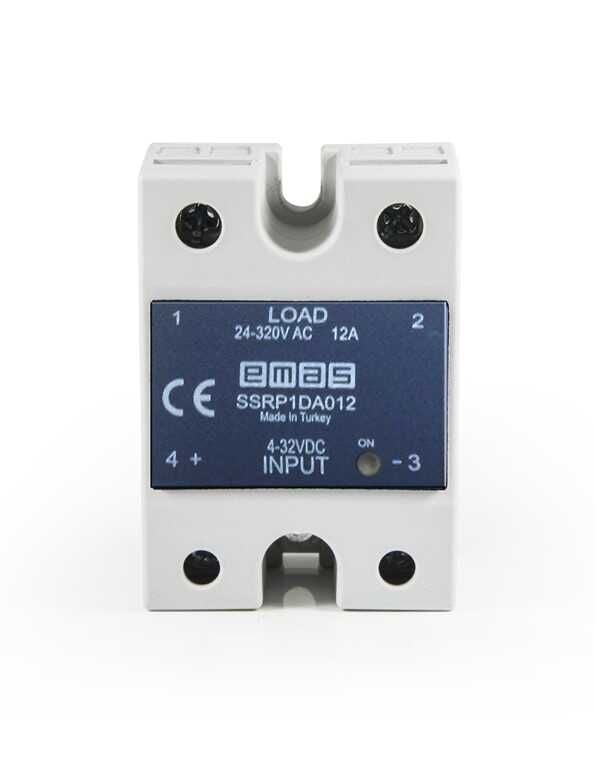 Enda 480V AC 3X40A Trifaze Tetiklemeli Ray Montajlı Solid State Röle EPAA3-440Z