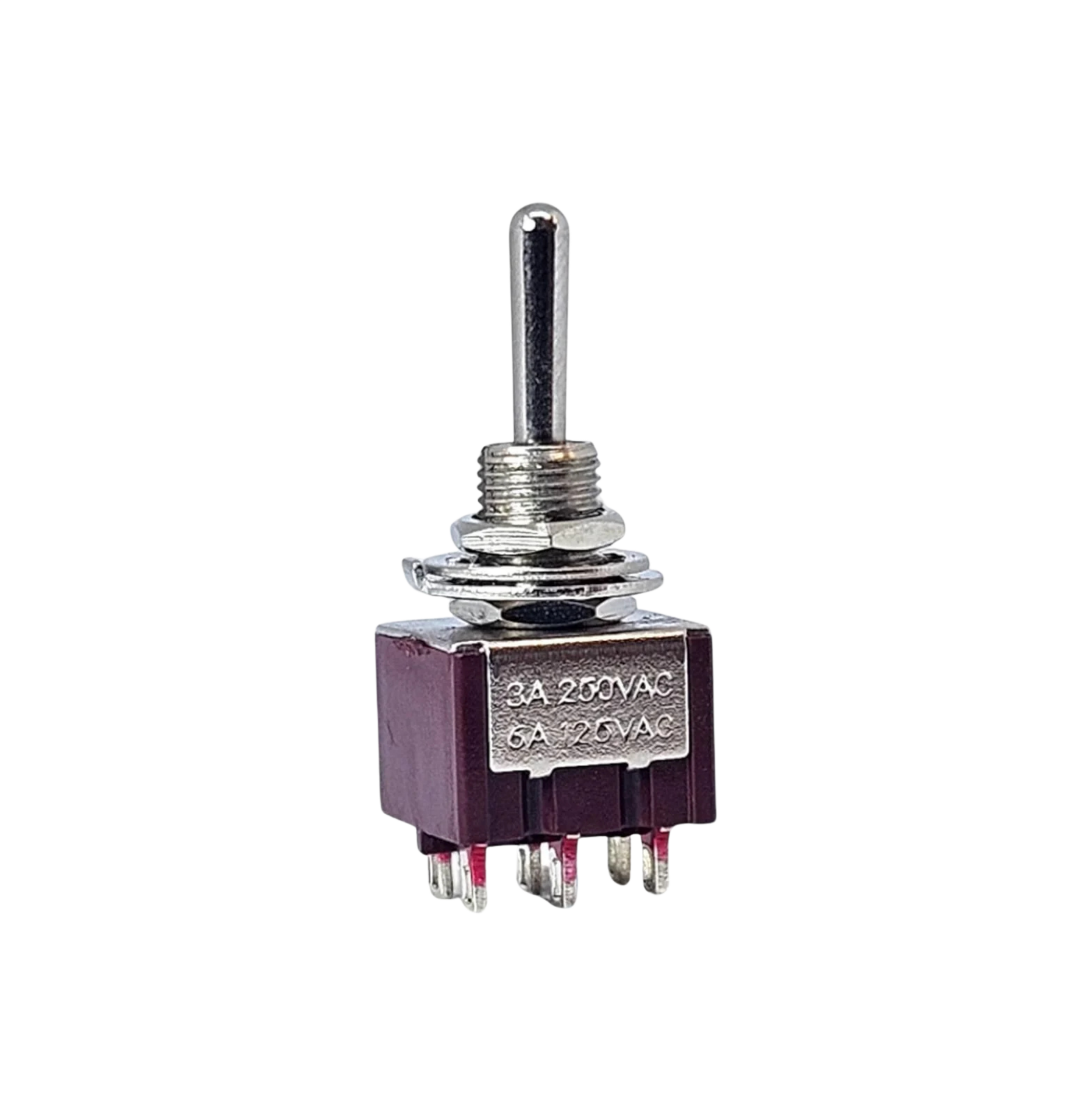 IC-148 Toggle Switch Yaylı MOM-OFF-MOM (kaliteli) Ø6mm MTS-223