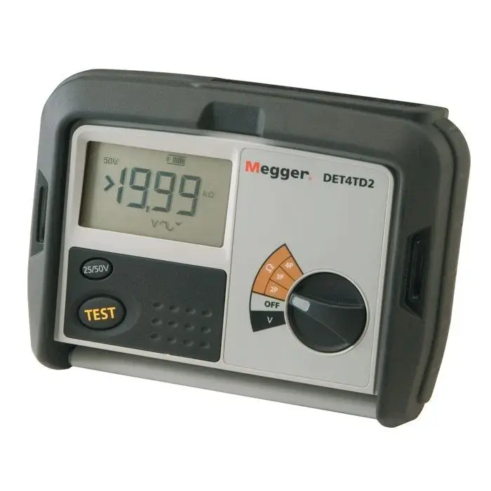 MEGGER DET4TR2 Toprak Direnci Ve Özgül Direnç Test Cihazı